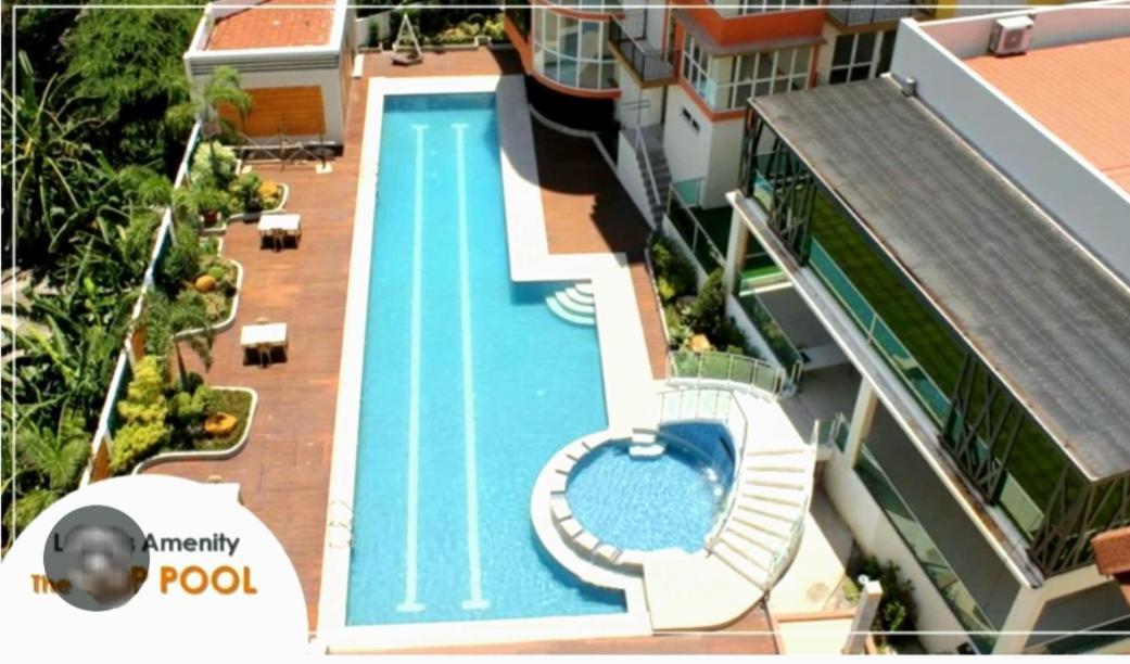 Paranaque City The Lancris Residences, 2 Bedrooms, 1 Bathroom, Living-Room, Kitchen & Pool Is Free المظهر الخارجي الصورة