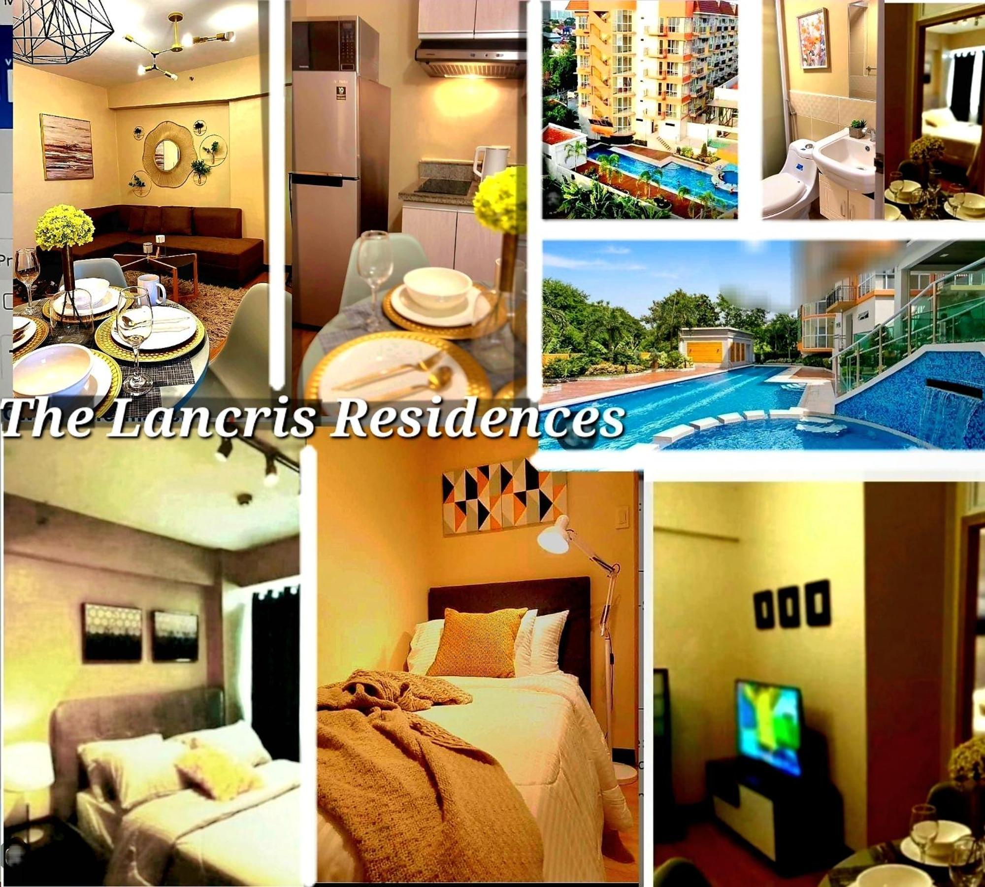 Paranaque City The Lancris Residences, 2 Bedrooms, 1 Bathroom, Living-Room, Kitchen & Pool Is Free المظهر الخارجي الصورة